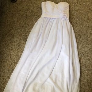 Lilac/White formal dress